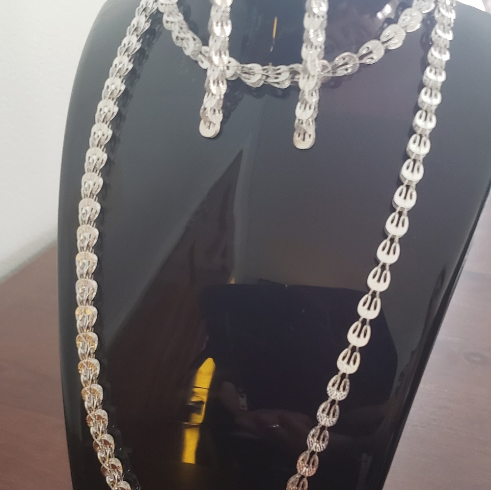 925 SILVER PLATED 3PCS SET - Picture 3 of 4